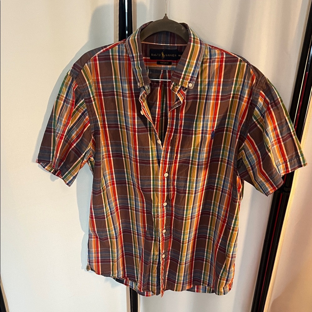 Ralph Lauren Vibrant Plaid Men's Shirt